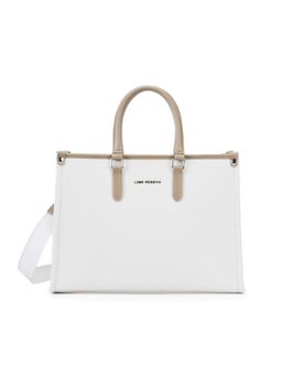 Lino Perros - Women Monroe White Tote Bag