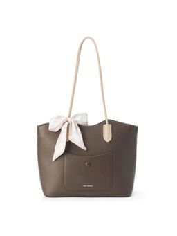 Lino Perros - Women Avril Everyday Brown Tote Bag with Detachable Strap