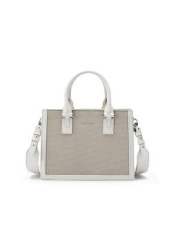 Lino Perros - Women Grey Tote Bag with Detachable Strap