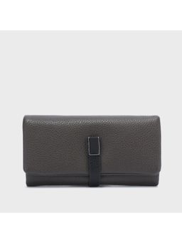 Lino Perros - Women Avril Dual Tone Functional Brown Wallet