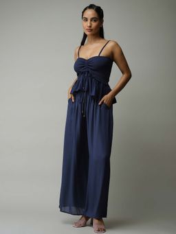 Label Ritu Kumar - Strappy Solid Short Top