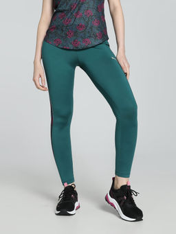 Puma - Green Winter Blooms 7/8 Training Tights