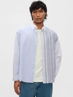 GAP - Vertical Striped Button-Down Shirt