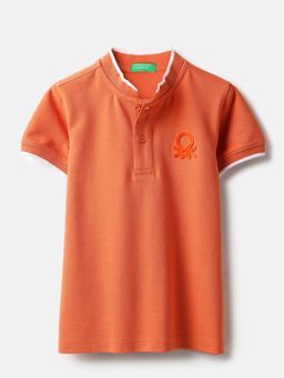 United Colors of Benetton - Rust Solid Regular Fit T-Shirt