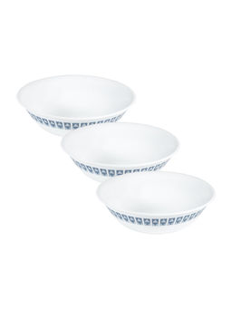 Corelle - Livingware Wheeler Diamond 950ml Serving Bowl Pack of 3