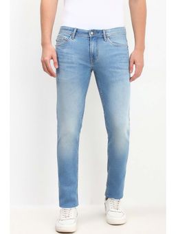 Allen Solly - Men Blue Skinny Fit Mid Wash Jeans