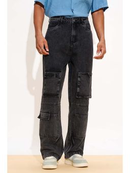 FREAKINS - Cosmic Coal Mens Baggy Fit Cargos