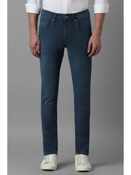 Louis Philippe - Men Navy Mid Slim Fit Jeans