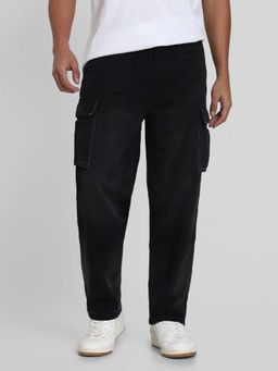 American Eagle - Men Black Easyflex Athletic Loose Carpenter Jean