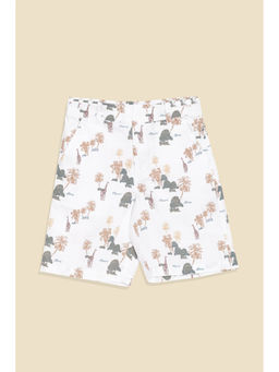 Allen Solly - Boys Multi-Color Printed Shorts