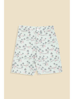 Allen Solly - Boys Multi-Color Printed Shorts