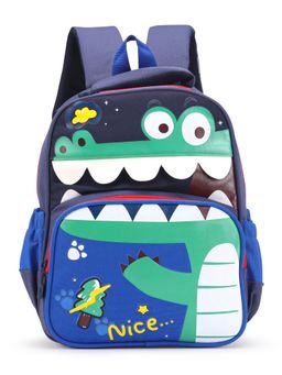 KIDLINGSS - Crocodile Design Backpack - Blue