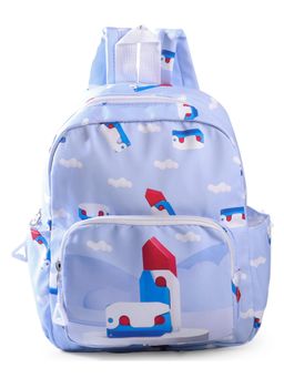 KIDLINGSS - Gravity Knife Printed Backpack - Blue