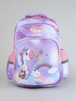 KIDLINGSS - Rainbow Unicorn Printed Backpack - Purple