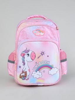 KIDLINGSS - Rainbow Unicorn Printed Backpack - Pink