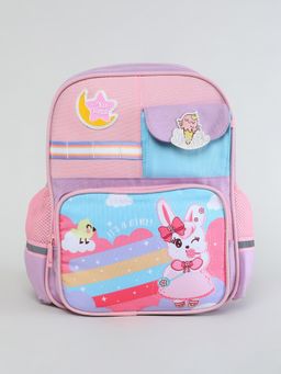 KIDLINGSS - Bunny Rabbit Printed Backpack - Purple