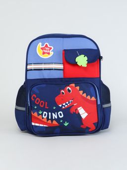 KIDLINGSS - Cool Dino Print Backpack - Blue