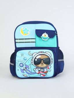 KIDLINGSS - Astronaut Print Backpack - Aqua