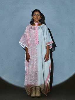 Banana Labs - Loop Pivot Pink Kaftan with Slip
