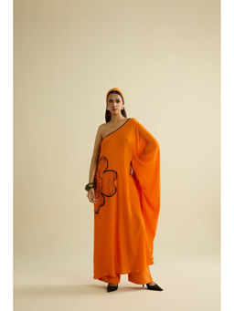 MEESA - Orange Hand Embroidered Co-Ord