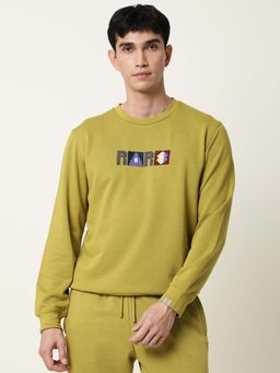 Rare Rabbit - Martis Olive Sweatshirt