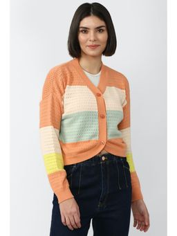 Forever 21 - V Neck Solid Multi Sweaters
