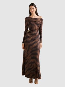 Forever New - Aimee One Shoulder Print Maxi Dress