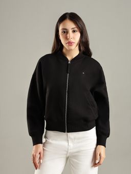 Tommy Hilfiger - Regular Fit Cotton Baseball Collar Bomber Jacket