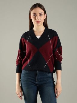 Tommy Hilfiger - Regular Fit Nylon V-Neck Sweater
