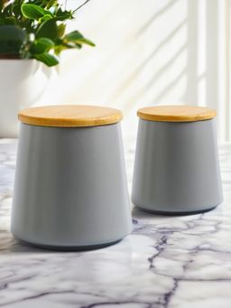 Gleevers - Gievers Ceramic Jar, 500ml, Grey