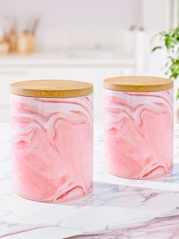 Gleevers - Gievers Ceramic Jar, 400ml, Pink