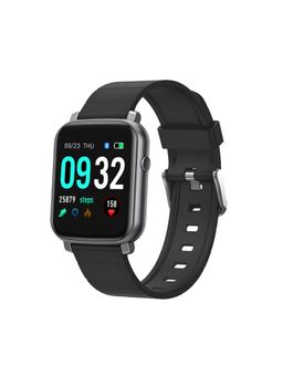 French Connection - Black Strap Silicon Smartwatch - F1-B