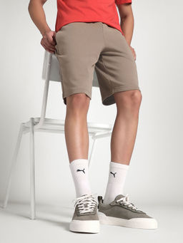 Puma - No. 1 Logo Men 10" Brown Shorts