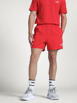 Puma - Tape Men Woven 5" Red Shorts