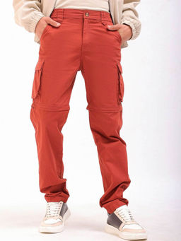 The Indian Garage Co - Rust Solid Relaxed Fit Joggers