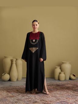 Vaaya - The Black Maharani Kaftan