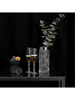 NACHTMANN - Pebbles Champagne Glasses Set of 4