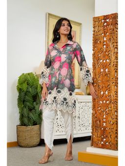 Zari Jaipur - Women Printed Kurta and Pant