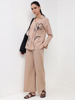 Pink Fort - Cotton Floral Print Co-Ord Set