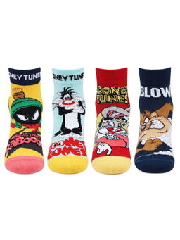 Bonjour - Looney Tunes Socks for Kids by Bonjour (Pack of 4)