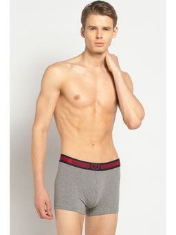 Van Heusen Innerwear - Men Ultra Soft Waistband & Double Layer Gusset Trunks - Grey