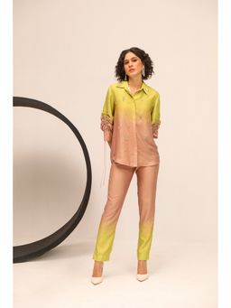 Label Deepika Nagpal - Green Marisa Co-Ord (Set of 2)