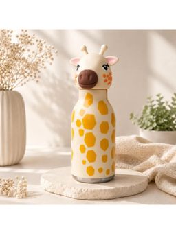 Junior Billionaire - Cute Giraffe - Fun Animal Character School & Travel Bottle (3-12 Years)