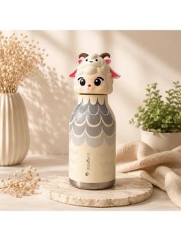 Junior Billionaire - Cute Sheep - Fun Animal Character School & Travel Bottle (3-12 Years)