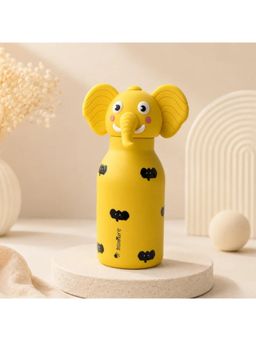 Junior Billionaire - Cute Elephant - Fun Animal Character School & Travel Bottle (3-12 Years)