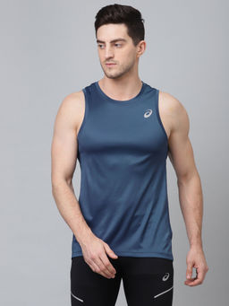 ASICS - Singlet Blue Casual T-Shirt