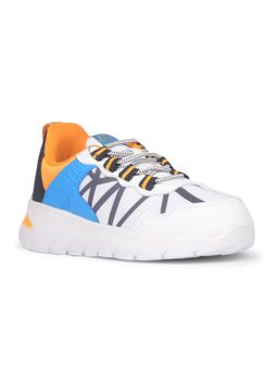 Bubblegummers - White Boys Casual Shoes