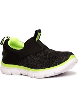 Bubblegummers - Black Casual Lace Up Shoes For Kids