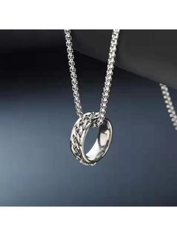 Salty Alpha - Silver Infinity Ring Chain