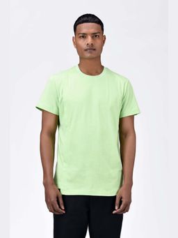 Genes Lecoanet Hemant - Regular Fit Men's Crew Neck Green Tshirt